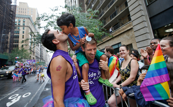 Gay Pride March New York, June 28, 2015